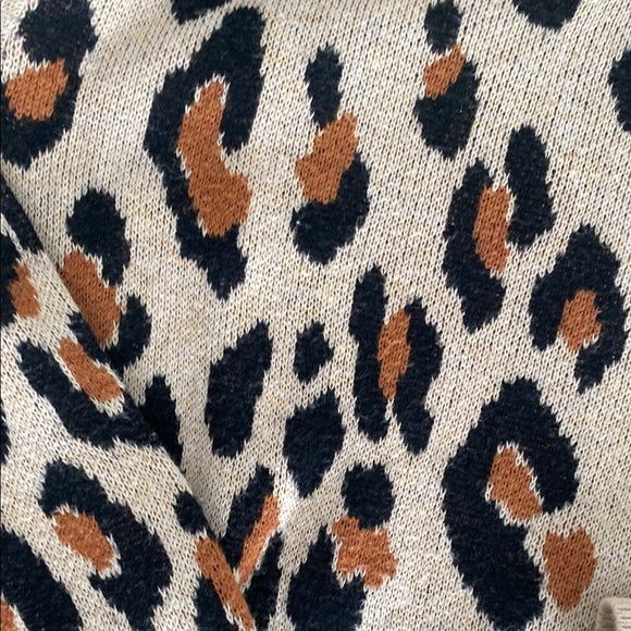 Leopard Print Sweater - Picture 3 of 4